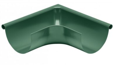 Roh pozinkovaný mechově zelený 200 mm vnější lisovaný  (0547)
