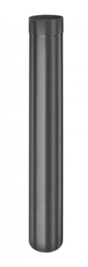 Svod hliníkový antracit  80 mm, délka 4 m  (10062)