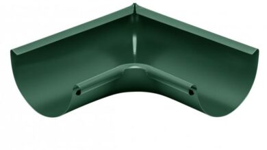 Roh hliníkový mechově zelený 280 mm vnitřní  (10443)