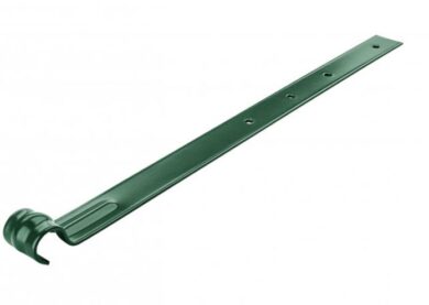 Držák žlabu pozinkovaný mechově zelený pro žlab 400 mm  (10591)