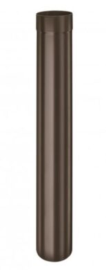 Svod hliníkový hnědý 120 mm, délka 4 m  (10725)