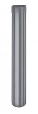 Svod hliníkový světle šedý  80 mm, délka 3 m  (1750)
