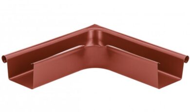 Roh hliníkový hranatý ocelově červený 250 mm vnější  (27045)