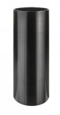 Plech pozinkovaný děrovaný 0,55 x 1000 mm černý RAL 9005  (2753)