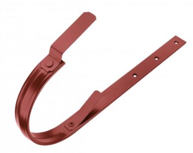 Hák hliníkový ocelově červený 400/610 mm, pás. 30/8 mm  (3426)