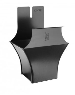 Kotlík hliníkový hranatý černý 250/80 mm  (3896)