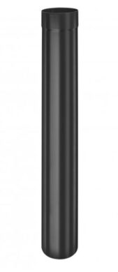 Svod hliníkový černý  80 mm, délka 3 m  (4415)