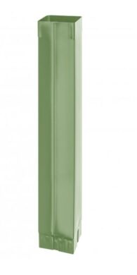 Svod pozinkovaný hranatý trávově zelený  80 mm, délka 3 m  (505070)