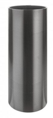Plech pozinkovaný děrovaný 0,55 x 1000 mm antracit RAL7016  (63333)