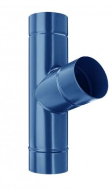 Odbočka svodu pozinkovaná modrá 100/ 80 mm  (651)