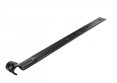 Držák žlabu pozinkovaný černý  pro žlab 400 mm  (8046)
