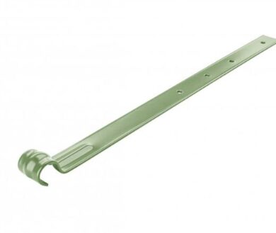 Držák žlabu pozinkovaný trávově zelený pro žlab 400 mm  (9452)