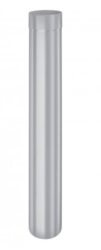 Svod pozinkovaný bílo hliníkový 120 mm, délka 1 m