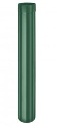 Svod hliníkový mechově zelený 100 mm, délka 3 m