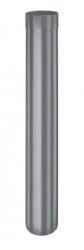 Svod hliníkový světle šedý  80 mm, délka 4 m