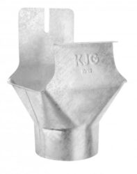 Kotlík pozinkovaný hranatý 250/ 80 mm na kulatý svod