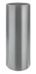 Plech pozinkovaný děrovaný 0,55 x 1000 mm prachově šedý  RAL 7037