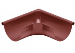 Roh hliníkový ocelově červený 250 mm vnější