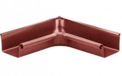 Roh hliníkový hranatý ocelově červený 250 mm vnitřní