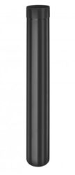 Svod hliníkový černý  80 mm, délka 3 m