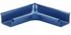 Roh pozinkovaný hranatý modrý 330 mm vnitřní