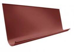 žlab pozinkovaný ocelově červený 650 mm sámový, délka 4 m