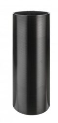 plech hliníkový děrovaný 0,70 x 1000 mm černý RAL9005