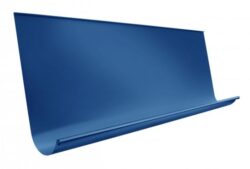 Žlab pozinkovaný modrý 650 mm sámový, délka 4 m